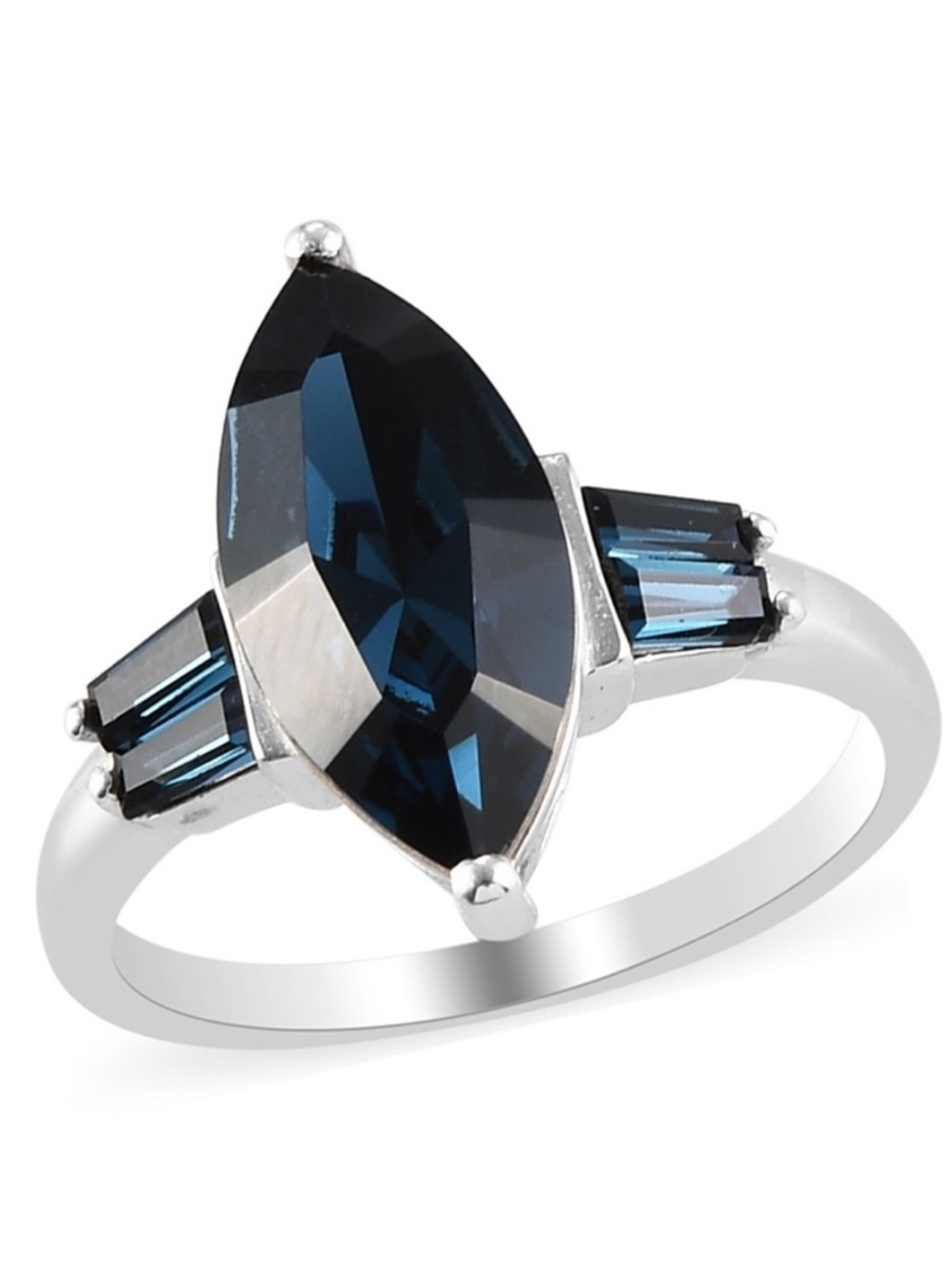 SWAROVSKI Montana Marquee Crystal Ring